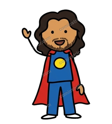 Diego in a costume