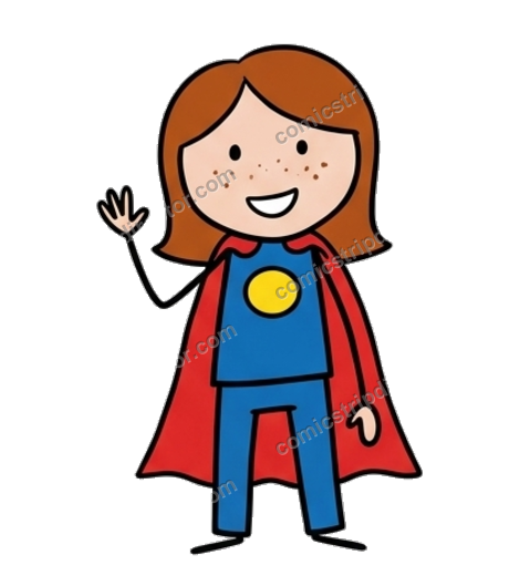 Elena in a costume