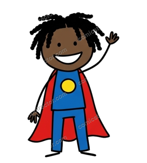 Kofi in a costume