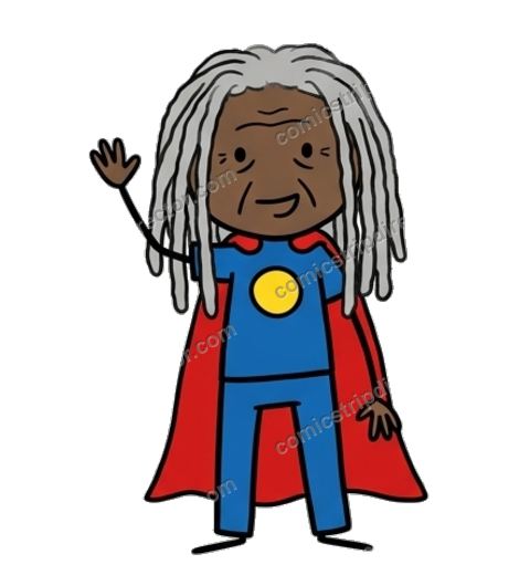 Nia in a costume