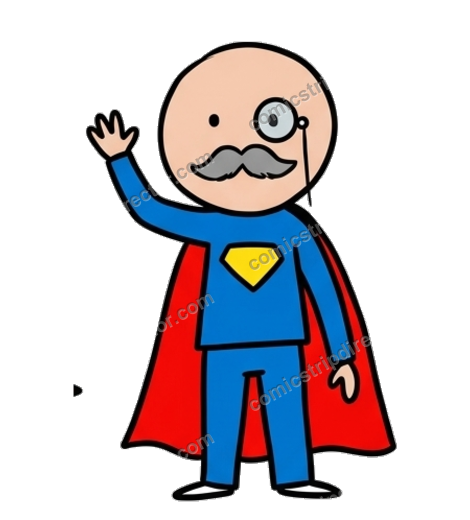 Otto in a costume