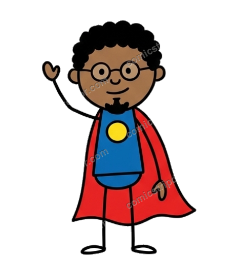 Tariq in a costume
